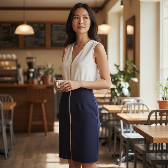 Ted Baker London Dresses & Skirts - Ted Baker London Annise Bodycon Pencil Dress Size 0 XS EUC